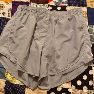 Light grey Nike shorts